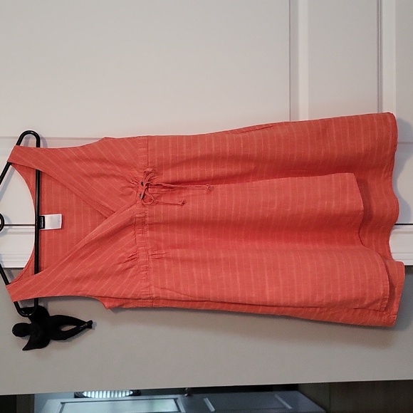 Patagonia Dresses & Skirts - Patagonia Island Hemp/Organic Cotton Crossover Dress - Orange - 6